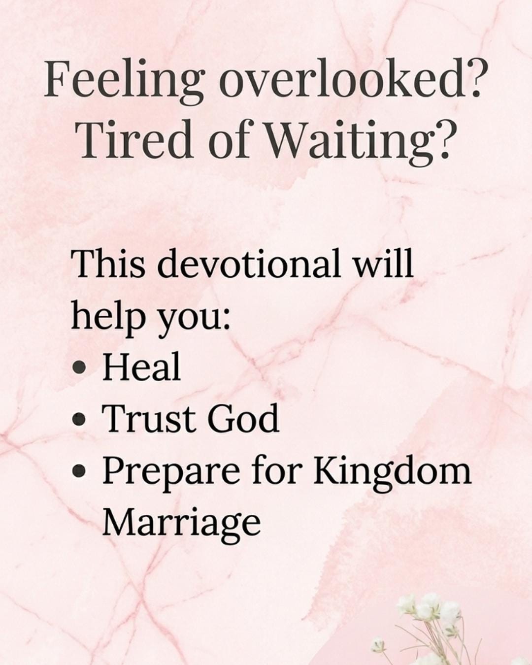 30-Day Christian Singles Devotional, Prayers, Affirmations, Spiritual Growth (Printable PDF)